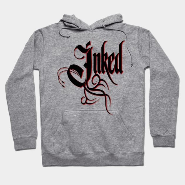 Inked Awesome Tattoo Artist & Lover Hoodie by theperfectpresents